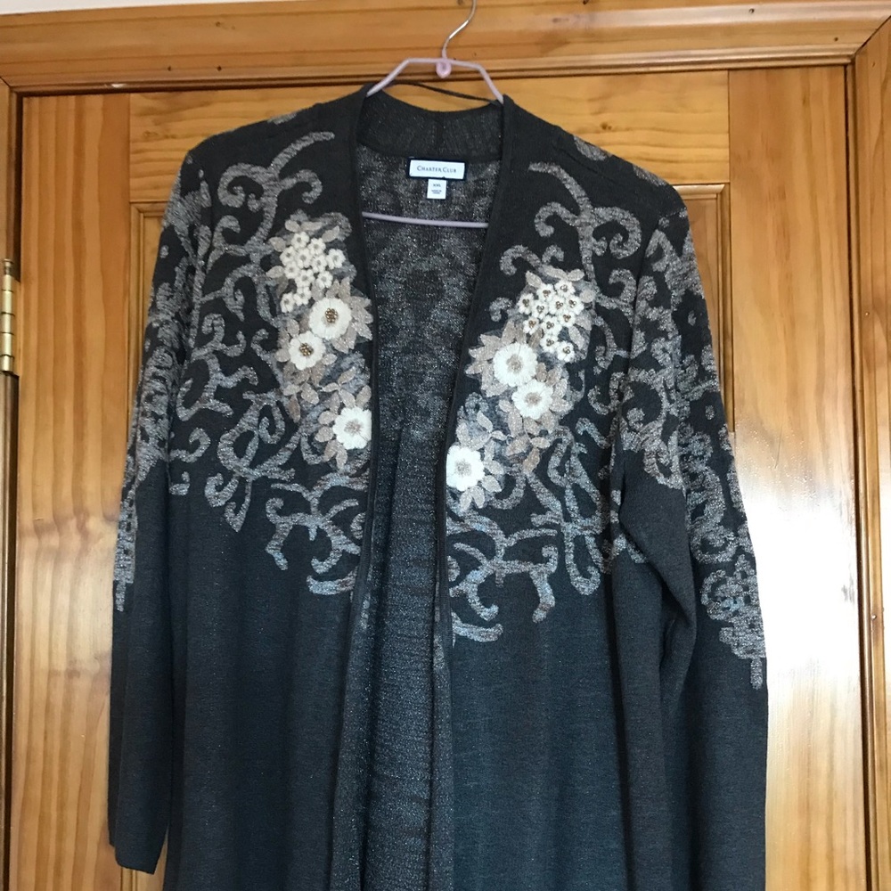 Charter Club Cardigan NWT